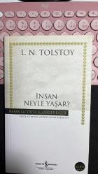 İNSAN NEYLE YAŞAR? - L. N. TOLSTOY - TÜRKİYE İŞ BANKASI KÜLTÜR YAYINLARI HASAN ALİ YÜCEL KLASİKLER DİZİSİ CLXXXIII - XXXVI. BASIM 2023