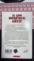 % 100 DÜŞÜNCE GÜCÜ - DÜŞÜNCE GÜCÜNÜZÜ KULLANARAK HAYATINIZI YÖNLENDİRMEYİ ÖĞRENİN! - JACK ENSIGN ADDINGTON - AKAŞA YAYINLARI DÖRDÜNCÜ BASIM 2005