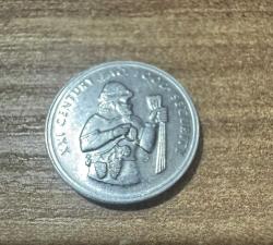 1999 yılına ait Türkiye Cumhuriyeti FAO (Gıda Güvenliği) temalı 50.000 Lira hatıra parasıdır. Orijinal ve temiz durumdadır, koleksiyon için uygundur