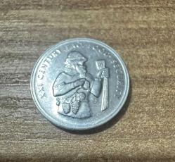 1999 yılına ait Türkiye Cumhuriyeti FAO (Gıda Güvenliği) temalı 50.000 Lira hatıra parasıdır. Orijinal ve temiz durumdadır, koleksiyon için uygundur