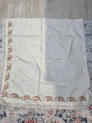 DEĞERLENDİRMELİK KANAVİÇE İŞLEME ÖRTÜ 80X90 CM