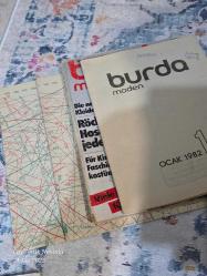 BURDA MODEN OCAK 1982 TÜRKÇE ANAHTAR KİTAPÇIK VE PATRONLARI İLE BERABER