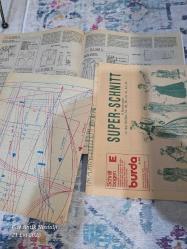 BURDA MODEN MART 1992 TÜRKÇE ANAHTAR KİTAPÇIK VE PATRONLARI İLE BERABER