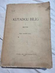 KUTADGU BİLİG 1 METİN /2.EL