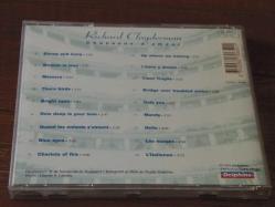 RICHARD CLAYDERMAN - CHANSONS D'AMOUR ..  DÖNEM BASKISI MÜZİK CD SİDİR.
