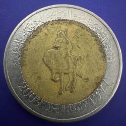 Libya 1/2 Dinar 2009