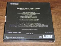 THE ARTISTRY EMMA KIRKBY ( 4 CD + KİTAPÇIK BOX SET ) ..  DÖNEM BASKISI MÜZİK CD SİDİR.