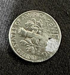 2000-2021 Amerika one dime 2 adet delikli madeni paralar