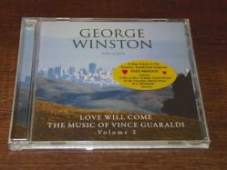 GEORGE WINSTON - SOLO PIANO-LOVE WILL COME ..  DÖNEM BASKISI MÜZİK CD SİDİR.