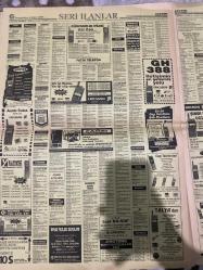 SABAH İSTANBUL ÖZEL SERİ İLAN SARI SAYFALAR DOĞUM GÜNÜ GAZETESİ - 6 MART 1997 - Boğaziçi İngilizce kuşları-başlangıç orta ileri çeviri KPDS TOEFL-Eleman arayanlar-emlakçı-garson-pazarlama- sarı sayfalara kredi kartıyla ilan vermek çok kolay çok hızlı-tecrübeli muhasebe şefi-Fransızca bilen-esen tekstil-planlamacı-tezgahtar-tornacı-turizm otel-Ntek bilgisayar-teknik servis elemanı-boya baskı-nakış takipçileri-baskı nakış takibi Sorumlusu-Tornacılar ve Puntacı elemanlar-aşçıbaşı usta ve yardımcıları- satış temsilcileri-güvenlik elemanları-Kaynakçılar-Fatih telefon-en iyi fiyata en iyi cep telefonu-çağrı-en iyi cep telefonu şok fiyatlara-Yılmaz-İhraç fazlası satışları-Özel bilSof-sarı sayfalarda bu ilanı sütün santimi sadece 10 $-emekliler-Şile‘de ayrıcalıklı bir yaşam-sahibinden satılık dükkan ve işyerleri-yatırımcılar-Tesan-Çatalca kabakça köyü nde-Yeşilköyde-sahibinden satılık daireler ve arsalar-mimar Sinan-sorunsuz iletişim için doğru adres-arayın görüşelim-çağı telekom-kiralık e