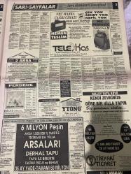 SABAH İSTANBUL ÖZEL SERİ İLAN SARI SAYFALAR DOĞUM GÜNÜ GAZETESİ - 8 HAZİRAN 1992 -Has otomotiv-Opel Corsa-Mitsubishi-huyunda-yorgun oto-TL kas-tiryaki ticaret-lider- Aypa saat-seta rent a car-ruşen ticaret-Bosan kompresör-Pimapen-Hürsan sauna-Siriender çikolata şekerleme fabrikası-mekan-Asts-süperstar jenaratör-akşam ticaret-Genesys-Saros-alo bilgi-Anadolu Üniversitesi
