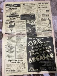 SABAH İSTANBUL ÖZEL SERİ İLAN SARI SAYFALAR DOĞUM GÜNÜ GAZETESİ - 8 HAZİRAN 1992 -Has otomotiv-Opel Corsa-Mitsubishi-huyunda-yorgun oto-TL kas-tiryaki ticaret-lider- Aypa saat-seta rent a car-ruşen ticaret-Bosan kompresör-Pimapen-Hürsan sauna-Siriender çikolata şekerleme fabrikası-mekan-Asts-süperstar jenaratör-akşam ticaret-Genesys-Saros-alo bilgi-Anadolu Üniversitesi