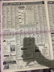 SABAH İSTANBUL ÖZEL SERİ İLAN SARI SAYFALAR DOĞUM GÜNÜ GAZETESİ - 9 HAZİRAN 1992 -  Tiryaki ticaret-Mazda-Suzuki-Mitsubishi-kent oto-gümüş kaya-kök demir inşaat-Saydam Tatilköyü-Desen-ender çikolata şekerleme fabrikası-taşıran pazarlama-süperstar jeneratör-Pratika çapa dershanesi-amaç yaz okulu-özel pembe dershanesi