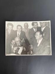 İSMET İNÖNÜ fotoğrafı seçim gezisinde 1960 tarihli