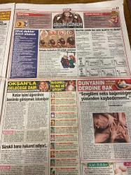 ŞOK GAZETESİ DOĞUM GÜNÜ HEDİYESİ - 23 ARALIK 2011 - TAM TAKIM 12 SAYFADIR -Kıvanç Tatlıtuğ-Stephanie Seymour-Ayhan Çarkın-Sacit Aslan-Erkan Özerman-Hilal Cebeci-Doğuş-Derya Tuna-Levent Dörter-Tuğba Altıntop-Cem Garipoğlu-Münevver Karabulut-Gülşen-Gülben Ergen-Civan Canova-Demet Akalın-Nurullah Ercan-Nicolas Sarkozy-Kadir Topbaş-Melih Gökçek-Bethania Ramires-Kaan Özbek- Kıvanç yüzünden boşanmalar arttı-Bi yerlerine kına yak-Pembe bornozun altındaki dram-42 yaşında ve 4 çocuk annesi-Lanetli ev-Gösterdiği yer boş çıktı-İşte 40 milyon TL-5 yıldızdan aşağısı olmaz-Yüce Rabbim sadece vicdan-Polisi önce soydu sonra da dövdü-Madenci katillerine ceza az bulundu-Askerler asgari ücretten sigortalansın-Bir kişiye 541 bin 303 lira ikramiye-Kardak yine ısındı-Miss Bumbum’un sırrı sambada-Kader mahkumları kurtlarını döktü-Domuzlara sürek avı başlattılar-Doğu kar altında-Kamasutra Doğuş-Şok iddia-Tuğba gecelere aktı-Hastayım makyajsızım-5 yıldızdan aşağısı olmaz-Tüp bebek için kuryelik yaptı-Demet Aka