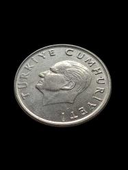 100  Lira 1988 Madeni Koleksiyon Para. Antika Koleksiyon Para. Türk Lirası.