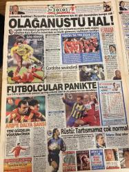 ŞOK GAZETESİ DOĞUM GÜNÜ HEDİYESİ - 18 MART 2003 - TAM TAKIM 12 SAYFADIR -Sibel Can-Asuman Krause-Emrah-Stelyo Pipisi-Özcan Deniz-Demet Akbağ-Firuze-Beymen Ağa-Ebru Danyal-Nefise Karatay-Murat Han-Yılmaz Erdoğan-Cengiz Kurtoğlu-Ferdi Tayfur-İbrahim Tatlıses-Orhan Gencebay-Bülent Ersoy-Sibel Can-Mahsun Kırmızıgül-Banu Alkan-Müslüm Gürses-Ayşen Gruda-Nilay Örnek-Mustafa Karakaş-Nuri Yılmaz-Mehmet Nuri Yılmaz-Recep Tayyip Erdoğan-Kemal Gürüz-Milli Eğitim Bakanı Çelik-Tanju Özcan-Hurşit Tanrıkulu-Volkan Demirel-Cihan Haspolatlı-Fatih Terim-Rüştü Reçber-Rebrov-Lucescu-Zago-Cordoba-Arif Erdem-Deniz Barış-Sergen Yalçın-Hakan Şükür-Hidayet Türkoğlu-Gökhan Zan-Hurşit Tarlan-Hakan Çalhanoğlu-Kenan Kalaycı-Sibel Gökçe-Burçin Orhan-Kamil Akay-Mehmet Ali Erbil-Fatma Girik- Vergi savaşı-Altın ve dolar fırladı-Çanakkale geçilmez-Yılmaz istifa etti-Haddimi bilirim deyip rolü kabul etmedi-Poposu kalkacak-Kredi kartı mağdurları örnek dava dilekçesi-Silah denetçilerine Irak’tan çıkın çağrısı-Yaşlılığın il