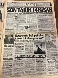 ŞOK GAZETESİ DOĞUM GÜNÜ HEDİYESİ - 18 MART 2003 - TAM TAKIM 12 SAYFADIR -Sibel Can-Asuman Krause-Emrah-Stelyo Pipisi-Özcan Deniz-Demet Akbağ-Firuze-Beymen Ağa-Ebru Danyal-Nefise Karatay-Murat Han-Yılmaz Erdoğan-Cengiz Kurtoğlu-Ferdi Tayfur-İbrahim Tatlıses-Orhan Gencebay-Bülent Ersoy-Sibel Can-Mahsun Kırmızıgül-Banu Alkan-Müslüm Gürses-Ayşen Gruda-Nilay Örnek-Mustafa Karakaş-Nuri Yılmaz-Mehmet Nuri Yılmaz-Recep Tayyip Erdoğan-Kemal Gürüz-Milli Eğitim Bakanı Çelik-Tanju Özcan-Hurşit Tanrıkulu-Volkan Demirel-Cihan Haspolatlı-Fatih Terim-Rüştü Reçber-Rebrov-Lucescu-Zago-Cordoba-Arif Erdem-Deniz Barış-Sergen Yalçın-Hakan Şükür-Hidayet Türkoğlu-Gökhan Zan-Hurşit Tarlan-Hakan Çalhanoğlu-Kenan Kalaycı-Sibel Gökçe-Burçin Orhan-Kamil Akay-Mehmet Ali Erbil-Fatma Girik- Vergi savaşı-Altın ve dolar fırladı-Çanakkale geçilmez-Yılmaz istifa etti-Haddimi bilirim deyip rolü kabul etmedi-Poposu kalkacak-Kredi kartı mağdurları örnek dava dilekçesi-Silah denetçilerine Irak’tan çıkın çağrısı-Yaşlılığın il