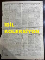 Osmanlıca Cumhuriyet Gazetesi, Orijinal Dönem Basım - 18 Mayıs 1926 - Sayı: 728 - Hicri: 6 Zilkade 1344 - Yeni Ticaret Vekili İşe Başladı. Rahmi Bey Dün Ankara Muhabirimize Beyanatta Bulunmuş, Başlanan İşlere Devam Edileceğini Söylemiştir - Maarif Vekili Necati Bey Darülfünun Bütçesinin Meclisçe Kabulünden Sonra İstanbul'a Hareket Edecektir - Türkiye-İran - Moskova Sefirimiz Zekai Bey'in, Yeni Muahedenin Ehemmiyeti Hakkında Beyanatı - Grevden Sonra İlk Gelen İngiliz Gazeteleri - Dört Sayfalık Times'ın Muhteviyatı - Vali Bey Niçin Taht-ı Mahkemeye Alınıyor? Macit Bey'in İntiharı Bittabi Elimdir, Fakat Vali Bey, Kanun Tatbikinden Başka Bir Şey Yapmamıştır - (Fotoğraf İstanbul Valisi Süleyman Bey) - Çatalca Heyeti Ankara'da Büyük Bir Hiss-i Kabul Gördü. Heyet Azasının Gazi Paşa Numune Çiftliğindeki Müşahedeleri. İzmir Mebusu Osmanzade Hamdi, Çatalca Mebusu Şakir, Dahiliye Vekili Cemil Beylerin Ankara'da Fahri Hemşehrileriyle Aldırmış Oldukları Resim
