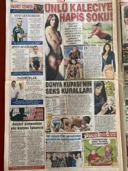 ŞOK GAZETESİ DOĞUM GÜNÜ HEDİYESİ - 25 HAZİRAN  2014 - TAM TAKIM 12 SAYFADIR -Ali Bulaç-Megan Daniels-Cem Uzan-Tuncay Göktan-Hope Solo-Ben Onur Akan-Kenan Karaman-Ata Demirer-Özge Özpirinçci-Sarp Apak-Hacı Sabancı-Kerim Sabancı-Devlet Bahçeli-Recep Tayyip Erdoğan-Kaan Özbek-Engin Alan-Kürşad Tüzmen-Bengü Derdan-PINARHİSAR AYLARINI MUMLA ARAYACAKTIR-BANKALARIN TEKNOPAT AVI-DEMİR ATLI KÜRŞAD YARDIMA KOŞTU-ACEMİ ÇAPKIN-ÜNLÜ KALECİYE HAPİS ŞOKU-ERKEĞE 4 KADINA 1 EŞ GEREK-PLAJLAR ŞENLENDİ-DÜNYA KUPASI’NIN SEKS KURALLARI-ÖZGE’NİN GÖNLÜ SARPA DÜŞTÜ-EĞLENCELİ BİR AŞK HİKAYESİ BAŞLIYOR-NAR SULU BEKARET DAVASI-BANKALARIN TEKNOPAT AVI-GIDADA RAMAZAN VURGUNU-KARPÜZCU AVUKAT-YENİ BİR KUŞ ARIYOR-CEM UZAN GERİ DÖNÜYOR-KUPAYI GÖLGEDE BIRAKTI-EVLEN BENİMLE-HASRET ÇEŞMESİ-KORSANA KARŞIYIZ-CİNSEL SAĞLIK-ADİL SİSTEMİNİN YÜZ KARASI: İŞKENCE-BU AŞK KIYAMETİ KOPARIR-SEKSİ PEDİKÜR-İKİ SU YER SİLDİM-BİZ ETOBURUZ-KALBİMİ ALAN YAŞADI-KALBİM UZUN BİR SÜRE BOŞ KALACAK-ÇAĞATAY ÇOK BOZULDU-SERMİYAN’IN YAZ AŞKI-AKŞAMA