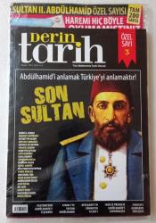 DERİN TARİH ** Son Sultan Özel Sayı ** [ ŞIK EDİSYON ZARF VE HAREME MEKTUP İLAVELİ ]