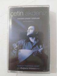 ÇETİN AKDENİZ Anadolu'dan Ezgiler INSTRUMENTAL  - KASET  ( Ambalajında )