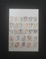 Alman Kadınlar Pul Serisi