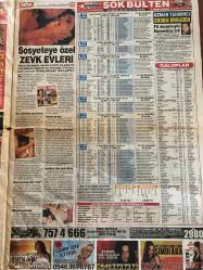 ŞOK GAZETESİ DOĞUM GÜNÜ HEDİYESİ - 28 KASIM 2002 - TAM TAKIM 12 SAYFADIR -Washington-Seda Sayan-Recep Akdağ-Recep Tayyip Erdoğan-Bülent Ecevit-Hülya Avşar-Kaya Çilingiroğlu-Gönül Yazar-Gülben Ergen-Ece Erken-Demet Akalın-Adnan Şenses-Hande Yener-Ebru Gündeş-Ebru Şallı-Banu Alkan-Petek Dinçöz-Alex de Souza-Ece Alkan-Hüseyin Karakış-Kenan Ural-Esra Bozcalıyan-Mahir Kargın-Hicran Yalın-Kadir Aydın-Elton John-Deniz Seki-Okan Bayülgen-Gizem Özdilli-Fatih Terim-Hasan Şaş-Hakan Ünsal-Ümit Karan-Pascal Nouma-Johnson-Lorant-Yusuf Altıntaş-Dinçer Tokatlı-Denizli Ümit-Hüseyin Aslan-Kaya Çilingiroğlu  Bir yıldız söndü-Rehin dramına son-Devletten satılık-Yatağa giden yol-2. Başkent denemesi-Her horoz kendi çöplüğünde öter-Ümit’e gün doğdu-Gerçek kral Washi-Asıl dinamo kim-Ayrılık toto-Banu ortaya çıktı-Yaktınız çocuğun başını-Ahlaksız adam-Çiftler yılda 139 kez seks yapıyor-atv rakiplerini ezdi geçti  Kalp krizi geçiren Washington futbol dünyasını ve Feneri kahretti-Seda şımardı maaşı yarıya indi-Ş
