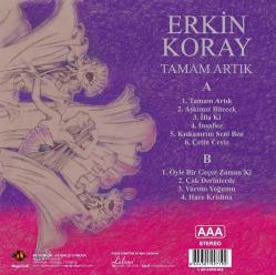Erkin Koray – Tamam Artık Gri Renkli Plak