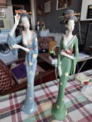 Japon Geisha Biblo 2 adet -