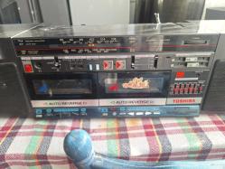 Toshiba Kaset Çalar - Arızalı Ürün - Dekor Niyetine