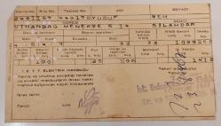 İETT ELEKTRİK MAKBUZU 11 1960 LI YILLAR