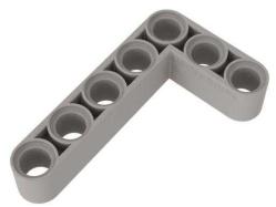 Lego Technic 32526 Kaldırma Kolu L Şekli 3x5  (Açık Mavimsi Gri)