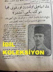 Osmanlıca Yeni Şark Gazetesi, Orijinal Dönem Basım - Ottoman Newspaper-7 Kasım 1921 - Sayı: 36 - Hicri: 5 Rebiülevvel 1340 - Rumi: 7 Teşrin-i Sani 1337 - İngiltere Ve Türk-Yunan Harbi - Mustafa Kemal Paşa: Anadolu'da Yunan Bulundukça Sulh Mevzu Bahis Olamaz Diyor, Başkumandanlık Salahiyetinin Temdidi Münasebetiyle Büyük Millet Meclisinde İrad Eylediği Bir Nutukta Anadolu'da Sulhün Ancak Müessir Ve Kat'i Bir Hareket-i Askeriye Neticesinde İstihsal Edilebileceğini Beyan Etmiştir - Yunanlılara Her Taraftan Sulh Tavsiyesi - Sulh Teşebbüsleri; Harp Hazırlığı Mütareke Müzakeratının Başladığı Haberi - Türk Ordusunun, Bu Kış Yeni Gelen Kuvvetlerle Büyük Taarruza Başlamak Üzere Oldukları Muhakkaktır - Ankara'da İtalya Murahhasıyla Müzakerat - Gunaris, Birçok Şeylerden Vazgeçiyor Bundan Dolayı Sulhu Yakın Görüyor - Piyer Loti'ye Beyan-ı Şükran Ve Hediye - Şah İsmail'i Öldüren Kurşunu Acaba Şevket Bey Mi Atmıştır? - Mithat Cemal (Kuntay)'in Şiiri: Kuvvet Denilen Heykele - Dünkü Boks Müsabakaları