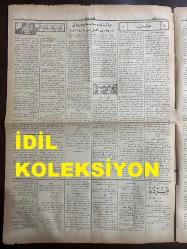 Osmanlıca Yeni Şark Gazetesi, Orijinal Dönem Basım -Ottoman Newspaper- 9 Kasım 1921 - Sayı: 38 - Hicri: 7 Rebiülevvel 1340 - Rumi: 9 Teşrin-i Sani 1337 - Yunan Ordusunu Terhis, Harbe Nihayet Vermek İsteyen Kostantin Aleyhine Atina'da Galeyan Son Derece İmiş - Atina'da Nafile Yere Harbe Atıldıkları Yavaş Yavaş Anlaşılmaya Başladı - Müttefiklerin Müdahelesini Temin İçin Son Derece Sarf-ı Gayret Ediyorlar - Gunaris Ve Baltacis Paris'e Tekrar Giderek Fransız Ricaliyle Bir Kere Daha Görüştükten Sonra Roma'ya Azimet Edecekler - Vaziyet-i Hazıra Karşısında Anadolu'da Türk Taarruzu Gayr-i Kabil-i İctinabtır - Mösyö Loyd Corc Seyahata Hazırlanıyor - Ali İhsan (Sabis) Paşa'nın Beyanatı - Harp Esiri Olarak Atina'da Bulunmakta Olan Cafer Tayyar Bey Hakkında - İstanbul'un Asayişi: Sirkatler, Tehdit Mektupları Hakkında Polis Müdürü Esat Bey İle Mülakat - Ekalliyetler Meselesi - Trakya'nın Kendilerinde Kalacağını Umuyorlar - Yunanlıların Rusya'da Aleyhimizdeki Entrikaları Nasıl Suya Düştü?