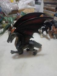 Dragon figür dinozor dinazor hayvan figür trex sert plastik silikon oyuncak