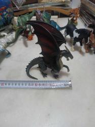 Dragon figür dinozor dinazor hayvan figür trex sert plastik silikon oyuncak