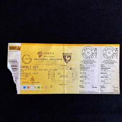 2007 Galatasaray-Denizlispor Eski Ali Sami Yen Stadı Türkiye Kupası Maçı Bileti