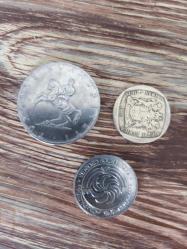 3 Adet Eski Madeni Para