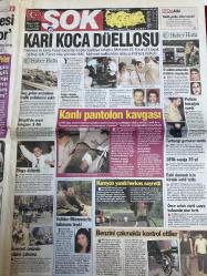 ŞOK GAZETESİ DOĞUM GÜNÜ HEDİYESİ - 2 HAZİRAN 2009 - TAM TAKIM 12 SAYFADIR -Rıdvan Dilmen-Recep Tayyip Erdoğan-Sezen Aksu-Nilay Dorsa-Deniz Akkaya-Zerrin Özer-Ziynet Sali-Yalın-Berrak Tüzünataç-Özgü Namal-Tuğba Ünsal-Cem Yılmaz-Seçkin Piriler-Demet Akalın-Bendeniz-Yıldız Tilbe-Hülya Avşar-Tuba Ünsal-Münevver Güler-Kahraman Saraç-Vatkan Aras-Kaan Özbek Esrarengiz yat-Krizin altından altınla çıkacağız-Öz kızının kafasını mezarlıkta kesti-Genç sevgili erkeğin ömrünü uzatıyor-Azrail’le girdiği bahsi kazandı-Kuveyt devrimi-En güzel kızlar Kolombiya’da-Sigarayı bırakmak için Robinson oldu-Jetgiller New York’ta-Latin Amerika gibi Miami-Unutulmayan anılar aldatılanlar aldatılır-Demet’in neyin kraliçesi olduğunu herkes biliyor-Karı koca düellosu-Kanlı pantolon kavgası-Kamyon yandı herkes seyretti-Benzini çakmakla kontrol ettiler