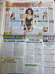 ŞOK GAZETESİ DOĞUM GÜNÜ HEDİYESİ - 2 HAZİRAN 2009 - TAM TAKIM 12 SAYFADIR -Rıdvan Dilmen-Recep Tayyip Erdoğan-Sezen Aksu-Nilay Dorsa-Deniz Akkaya-Zerrin Özer-Ziynet Sali-Yalın-Berrak Tüzünataç-Özgü Namal-Tuğba Ünsal-Cem Yılmaz-Seçkin Piriler-Demet Akalın-Bendeniz-Yıldız Tilbe-Hülya Avşar-Tuba Ünsal-Münevver Güler-Kahraman Saraç-Vatkan Aras-Kaan Özbek Esrarengiz yat-Krizin altından altınla çıkacağız-Öz kızının kafasını mezarlıkta kesti-Genç sevgili erkeğin ömrünü uzatıyor-Azrail’le girdiği bahsi kazandı-Kuveyt devrimi-En güzel kızlar Kolombiya’da-Sigarayı bırakmak için Robinson oldu-Jetgiller New York’ta-Latin Amerika gibi Miami-Unutulmayan anılar aldatılanlar aldatılır-Demet’in neyin kraliçesi olduğunu herkes biliyor-Karı koca düellosu-Kanlı pantolon kavgası-Kamyon yandı herkes seyretti-Benzini çakmakla kontrol ettiler