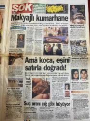 ŞOK GAZETESİ DOĞUM GÜNÜ HEDİYESİ - 28 KASIM 2006 - TAM TAKIM 12 SAYFADIR -Hakan Tankut-Anna Babkova-Tuğba Özay-Yılmaz Erdoğan-Haluk Levent-Mustafa Erdoğan-Gülben Ergen-Sarıgül Dilek-Yıldız Tilbe-Sezen Aksu-Siren Ertan-Ralf Temam-Ayşe Sılay-Fato-Ayşegül Yalçın-Ersin Tilki-Hatice Topuzelli-Boyge Gürkey Her 4 saatte 1 kişi öldürülüyor-Mankenleri acıdığım için besliyorum-Ayılarla filllerle yatmaktan bıktım-Sen uçmuşsun Yılmaz-Türkiye vahşi batı gibi oldu-Akdeniz güneşi hala yakıyor-İşte TIK sermaye-Hangi kanal Yılmaz Erdoğan’a Sen uçmuşsun dedi-Rum ne yapacağını şaşırdı Türk domatesine savaş açtı-Soyunmayı seviyor-Elbise aynı numaralı farklı-Heves hırkalarla yer değiştirdi-Erotik takvimli yardım-Yakarım ben bu otomobili-Amâ koca eşini satırla doğradı-Makyajlı kumarhane-Otomobil şimdi alınır-Ortalık kızıştı-Yıldız adayları
