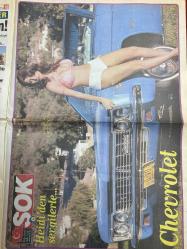 ŞOK GAZETESİ DOĞUM GÜNÜ HEDİYESİ - 15 MAYIS 2009 - TAM TAKIM 12 SAYFADIR - HEİDİ’DEN SEVGİLERLE CHEVROLET POSTERİ TAM SAYFA - Didem Uzel-Megan Fox-Angelina Jolie-Quentin Tarantino-Diane Kruger-Zaza Enden-Ece Gürsel-Serdar Ortaç-Aysun Kayacı-Senem Şahin-Beren Saat-Bülent İnal-Ahmet Mümtaz Taylan-Nehir Erdoğan-Dr. Figen Ökten-Nilay Dorsa-Aykut Kocaman-Kemal Çınar-Ayşegül Korkmaz-Hakan Eratik-Yeşim Salkım-Mustafa Erdoğan-Gülben Ergen Kredi borcu gırtlağı aştı-Porno filmden karısı çıktı-Megan’da her yol varmış-Didem’den erkeklere öpüşme tüyoları-Honda uçtu-‘Üzmez’i üzme yoksa keseriz’-Gerçek dram-35 bin yıllık çıplak-Vay vay vay-Hezimet cebine gelsin-Zaza Ece’yi yerden yere vurdu-6 günlük gelinden profesyonel cinayet-Dersimiz gaz bombası-Erkeklere öpüşme tüyoları verdi-Büyük aşk yeniden alevlenecek-Beren kafaları karıştırdı-Aysun’un kilometresi doldu