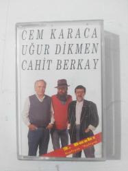 CEM KARACA - UĞUR DİKMEN - CAHİT BERKAY Yiyin Efendiler - KASET ( ! açıklamayı okuyunuz )