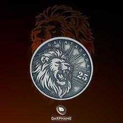 Galatasaray 25. Şampiyonluk Gümüş/Okside Hatıra Parası( kutulu) sertfikalidir