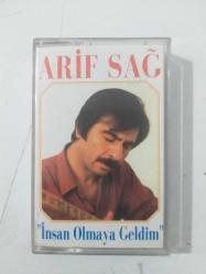 ARİF SAĞ İnsan Olmaya Geldim KASET KARTONETİ  ( Sadece Kartonet )