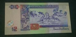 Belize 2017 2 Dolar Çil Kraliçe Elizabeth portresi