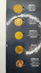 Türkiye Cumhuriyeti Tedavül Para Seti Nostalji No:3 1988-2001  586