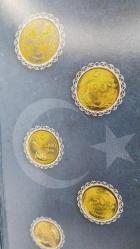 Türkiye Cumhuriyeti Tedavül Para Seti Nostalji No:3 1988-2001  586