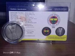 Fenerbahçe Beko 2025 Turkish Airlines Euroleague Şampiyonluk Hatıra Parası( sertfikali )